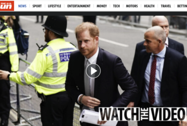 HARRY BREAKS DOWN Prince Harry chokes back tears while being questioned over his bombshell case and admits ‘it’s a lot’